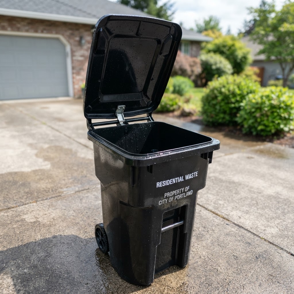 Grime Gone Bin Cleaning — after