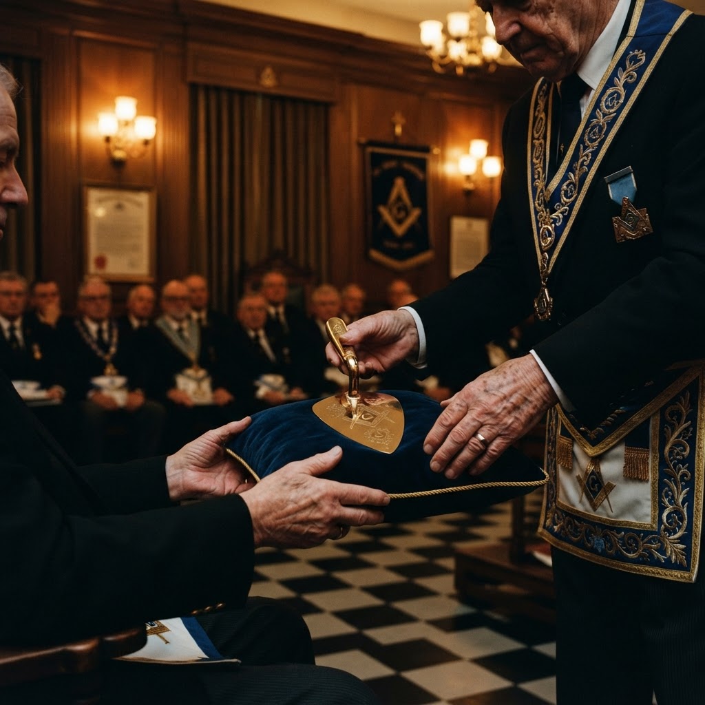 Golden Trowel Presentation — Bro. Jerry Jordan