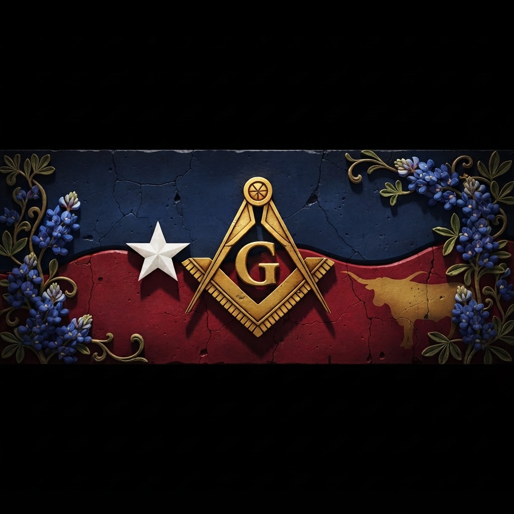 Texas Masonic Lodge emblem