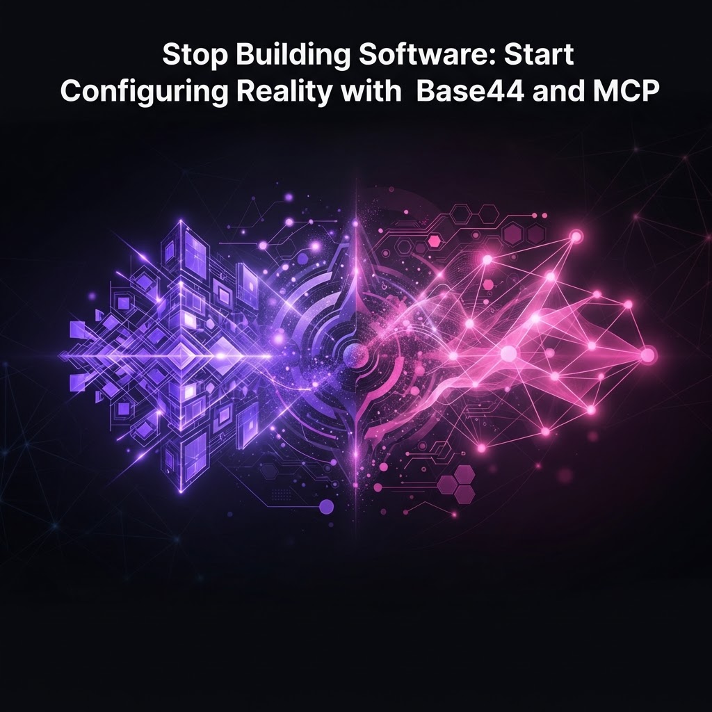 Stop Building Software: Start Configuring Reality with Base44 and MCP