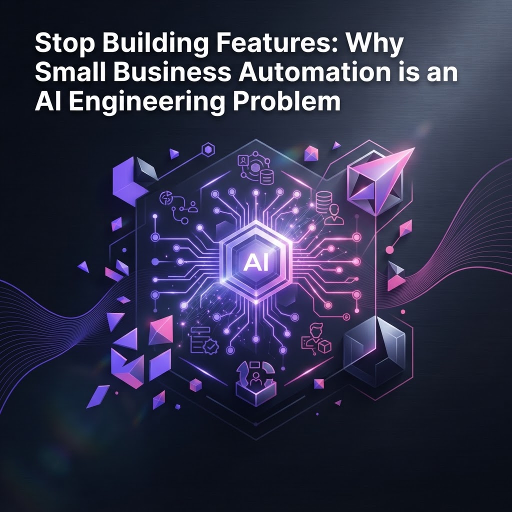 Stop Building Features: Why Small Business Automation is an AI Engineering Problem