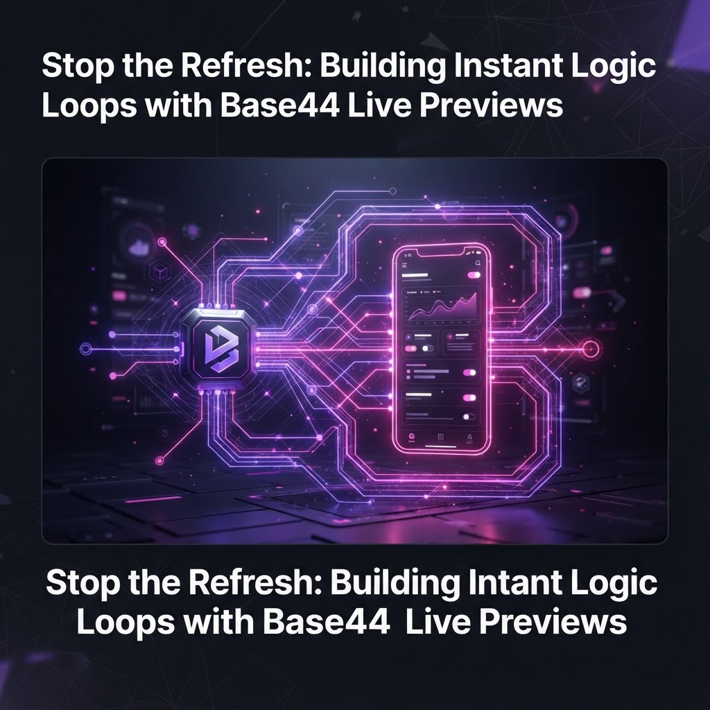 Stop the Refresh: Building Instant Logic Loops with Base44 Live Previews