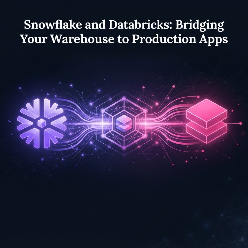 Snowflake and Databricks: Bridging Your Warehouse to Production Apps