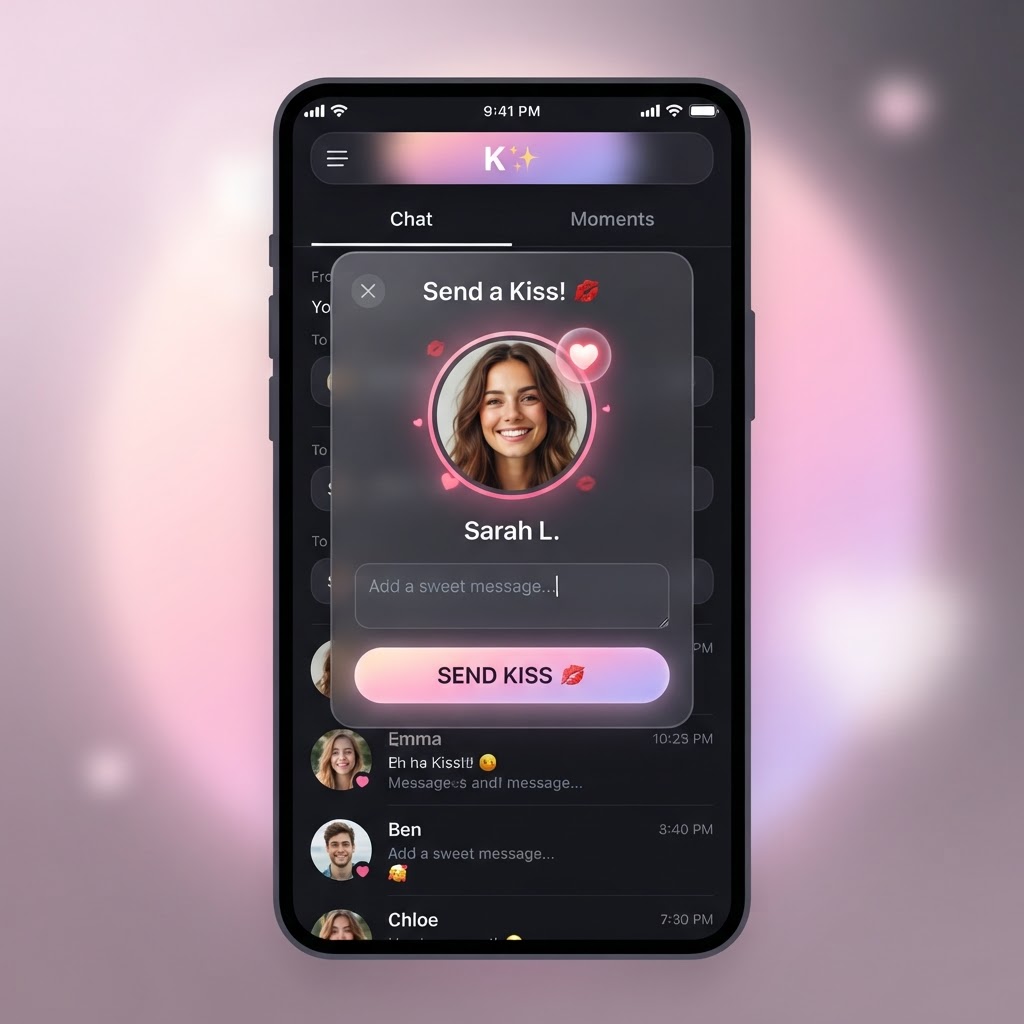 SendKiss product preview