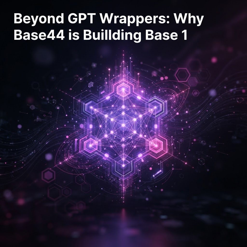 Beyond GPT Wrappers: Why Base44 is Building Base 1