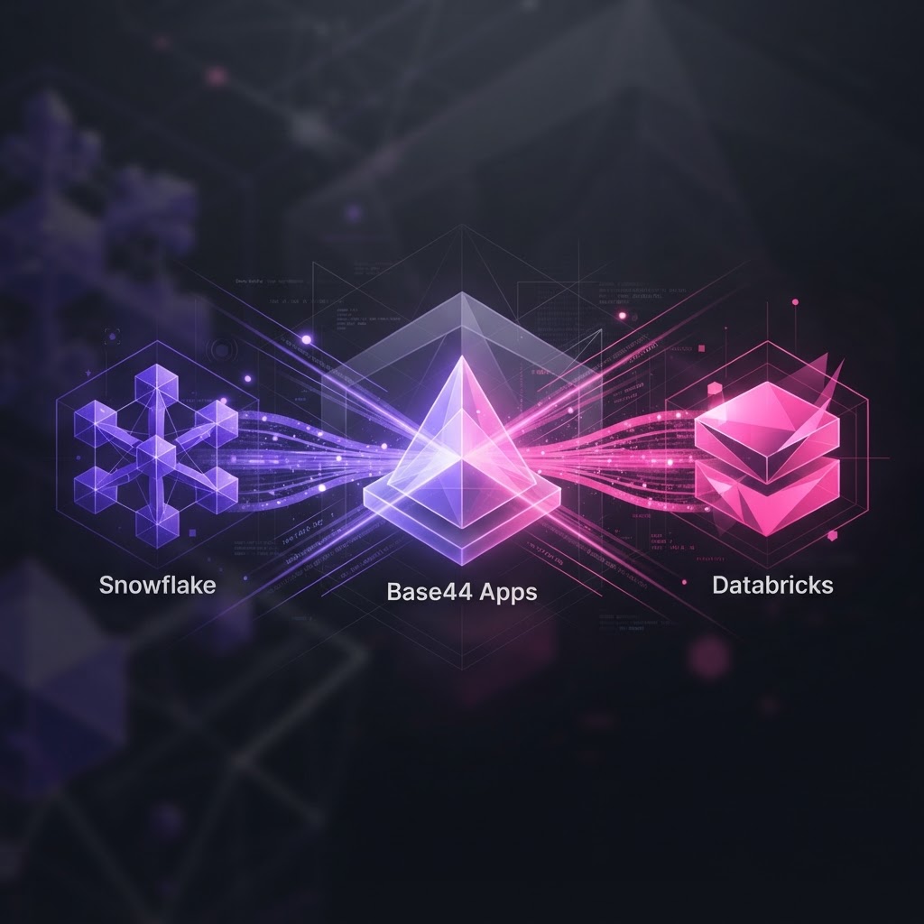 Stop Moving Data: Query Snowflake and Databricks Directly in Your Base44 Apps