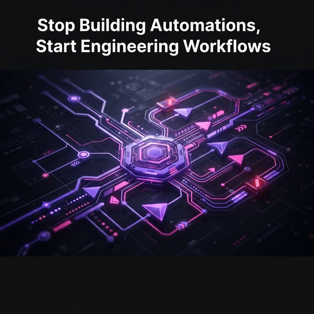Stop Building Automations, Start Engineering Workflows