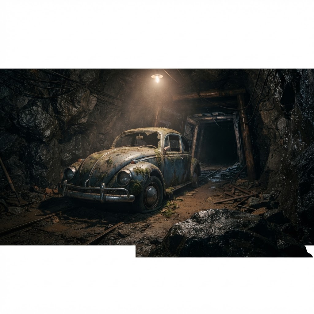 El misterio de los Volkswagen abandonados en una mina suiza