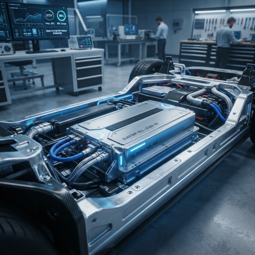 Mercedes-Benz y ProLogium: El salto definitivo hacia baterías de estado sólido