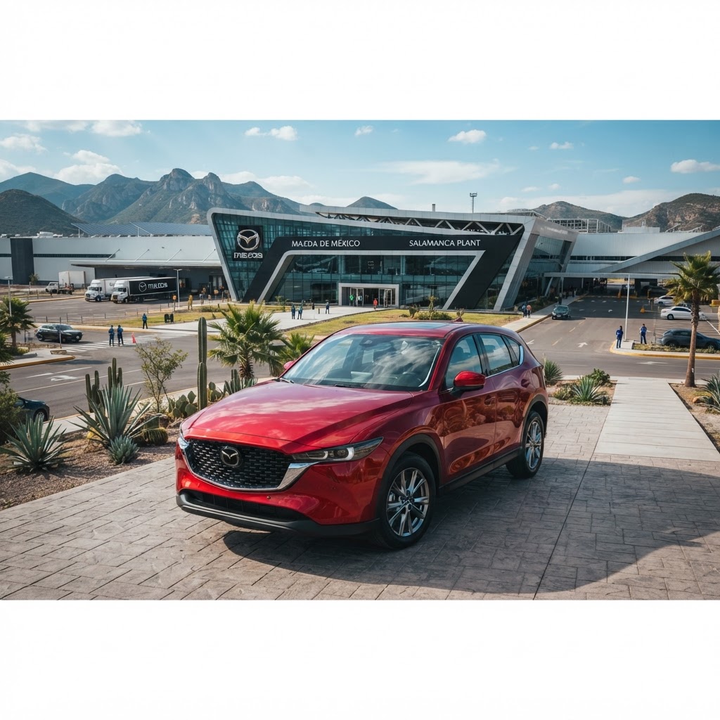 Mazda alcanza un hito histórico: Un millón de autos vendidos en México