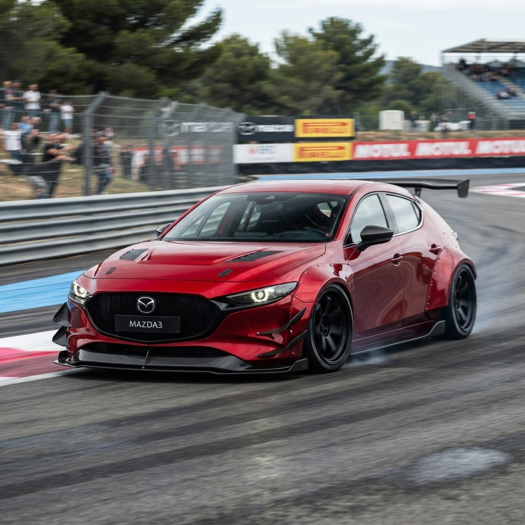 El renacimiento del Mazdaspeed3: Rumores apuntan a 300 hp para 2027