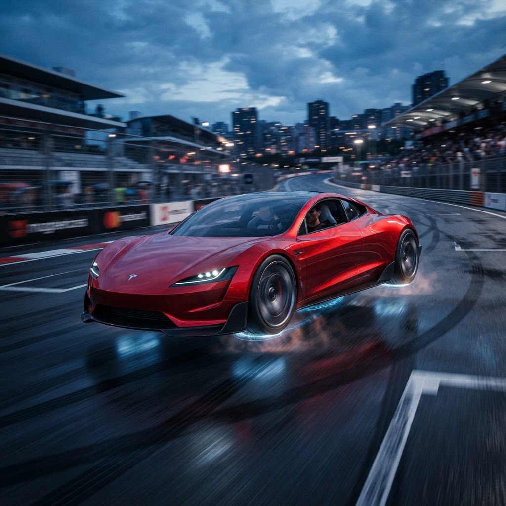 Tesla Roadster: La genialidad tecnológica que desafía las leyes de la física