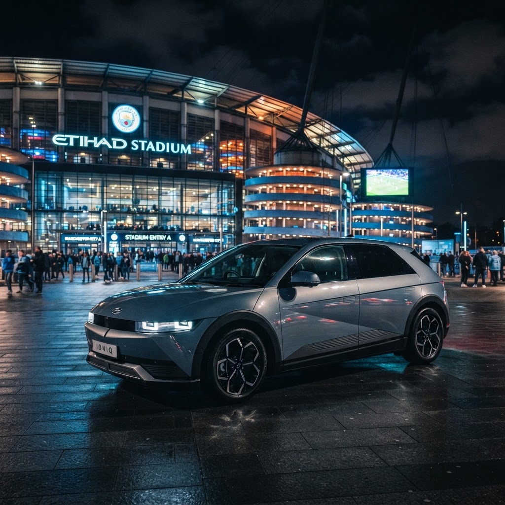 Hyundai acelera hacia la UEFA Champions League con el nuevo Ioniq 3