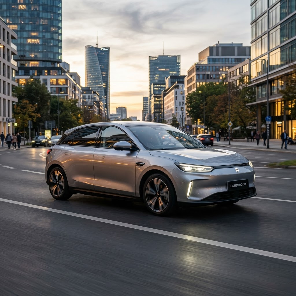 Leapmotor B03: El nuevo eléctrico de Stellantis que amenaza a BYD en México