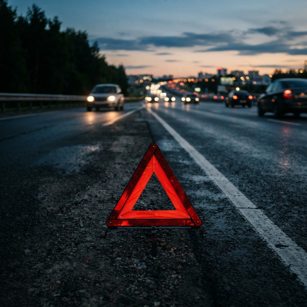 Triángulos de seguridad: Por qué ponerlos detrás de tu auto es un error fatal