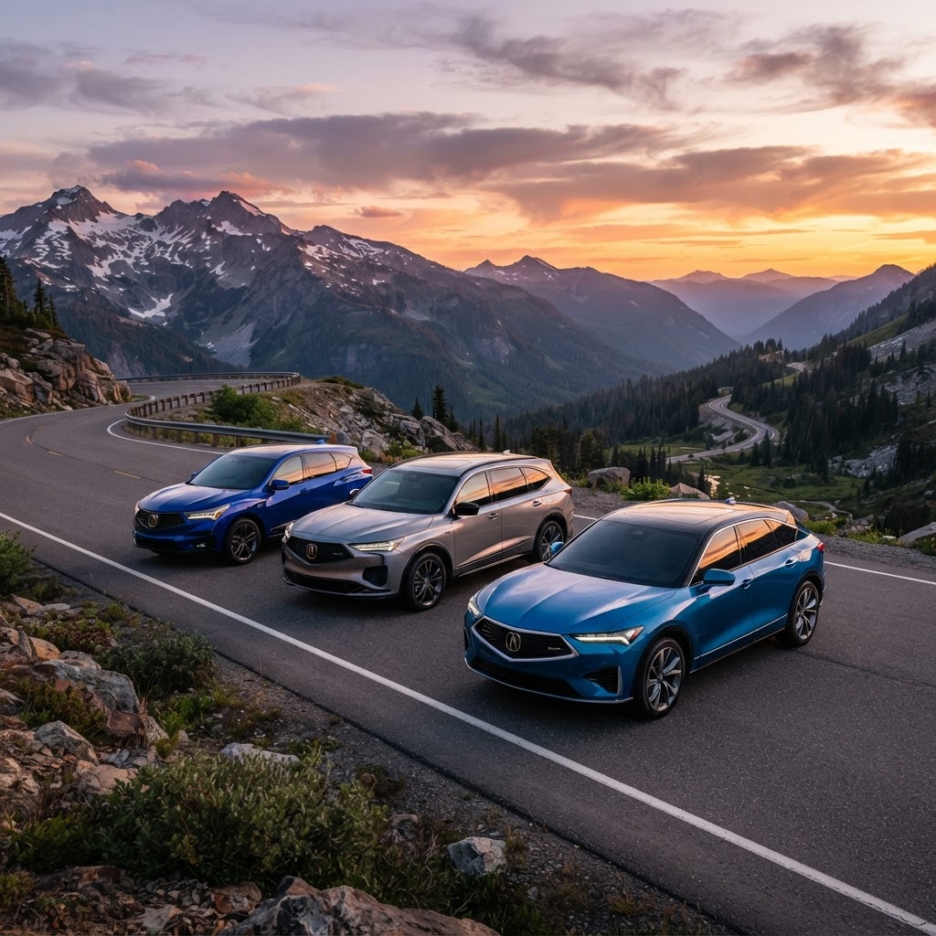 Acura se renueva: Tres nuevas SUV y una RDX híbrida llegarán en 2028