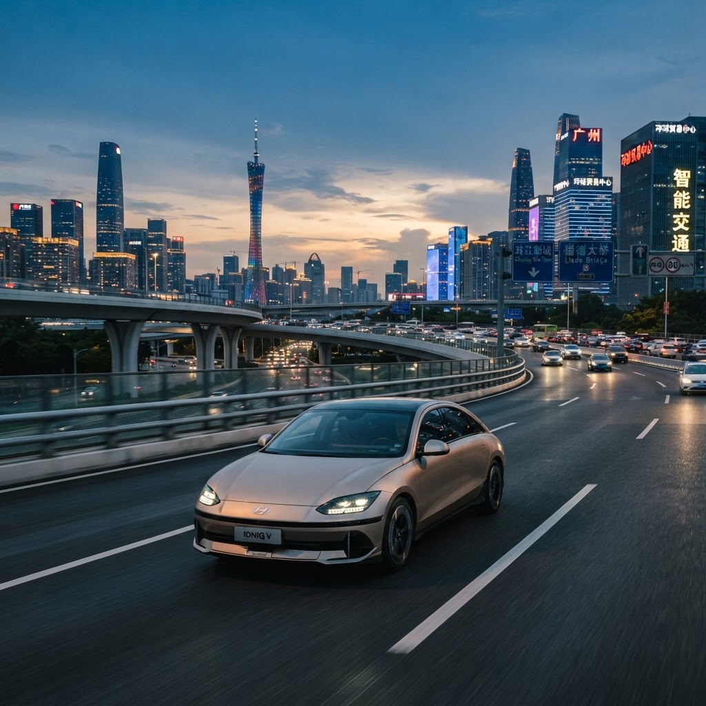Hyundai Ioniq V: La ofensiva eléctrica de Corea que redefine al sedán chino