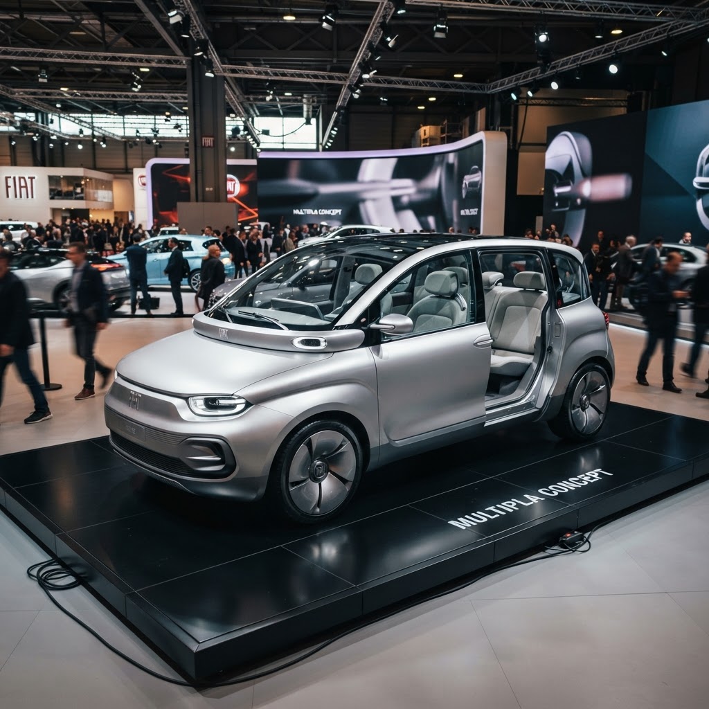 Fiat Multiplay Concept: La reinvención de la movilidad familiar en París 2026