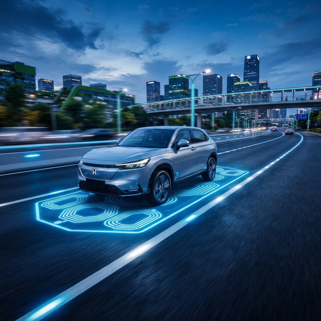 La revolución de Honda: carga inalámbrica dinámica para autos eléctricos