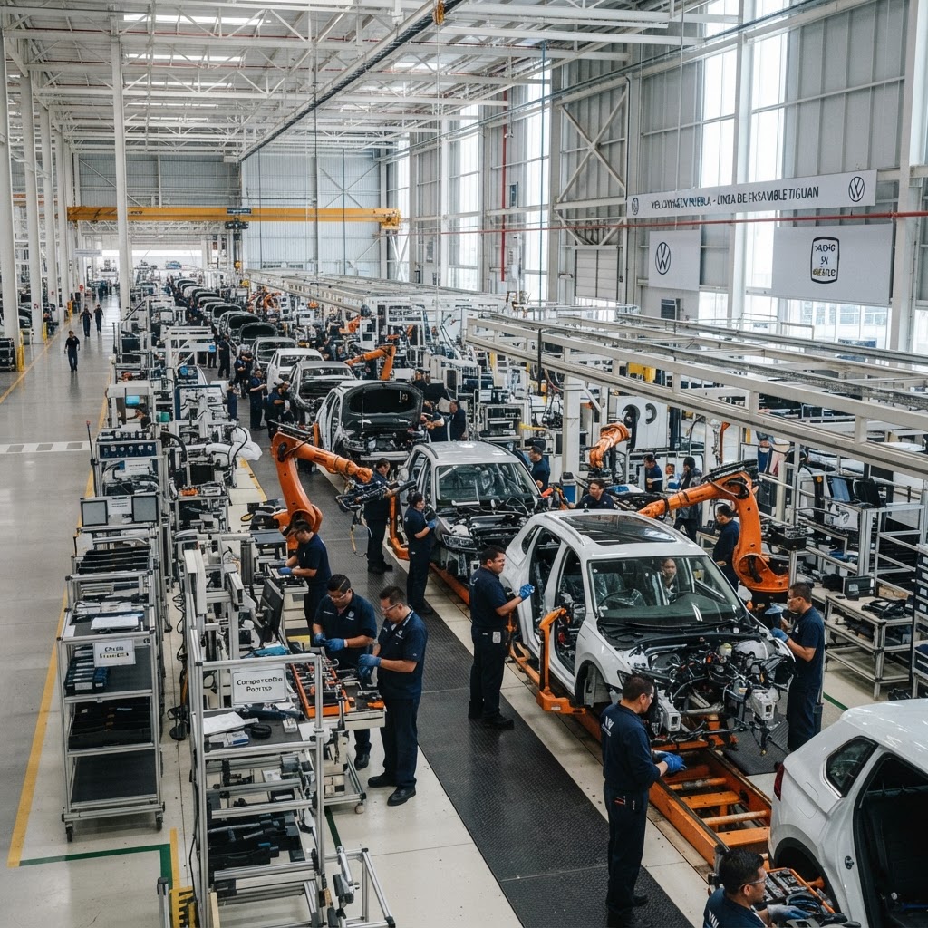 Volkswagen México ajusta su producción: ¿Qué sucede en la planta de Puebla?