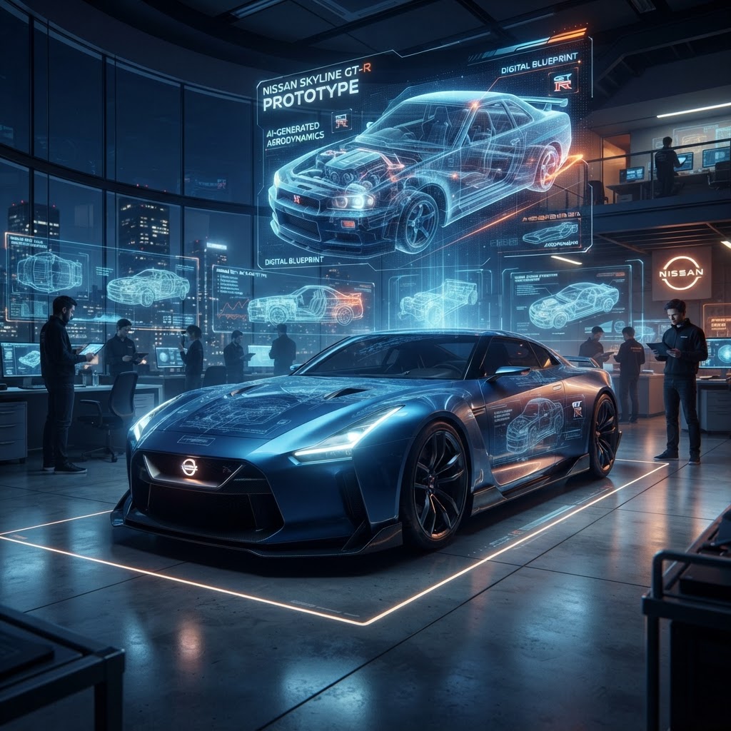 Nissan acelera el futuro del Skyline mediante inteligencia artificial generativa