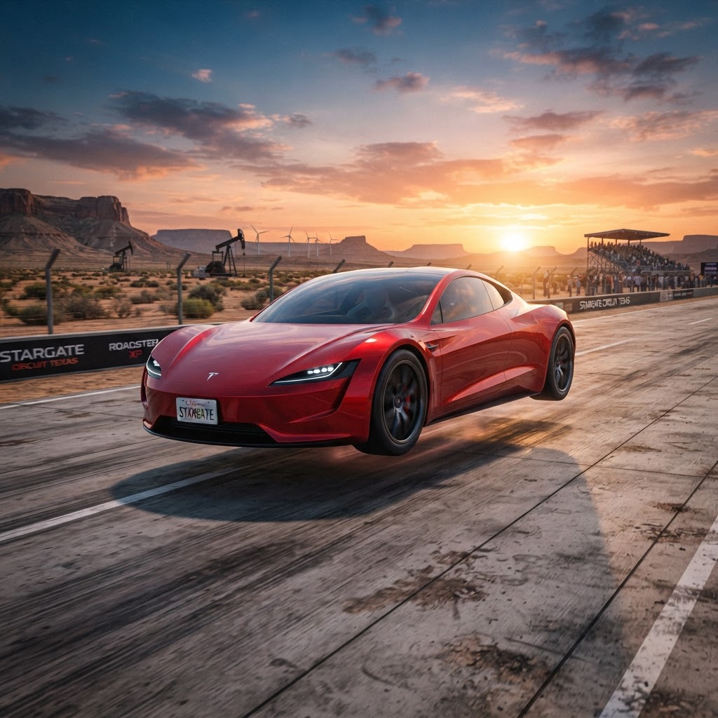 Tesla Roadster: La audaz apuesta de Elon Musk por el primer auto volador