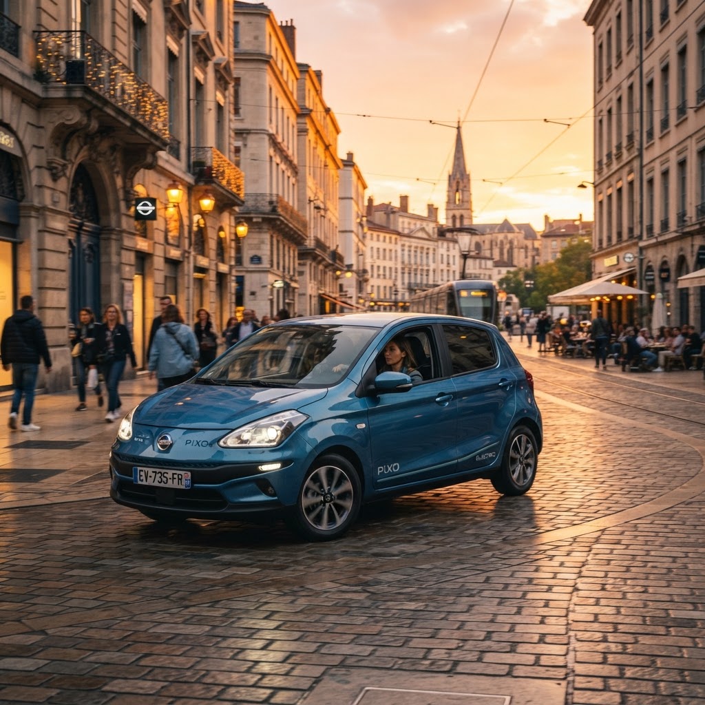 Nissan Pixo: La apuesta urbana de electrificación compacta para Europa