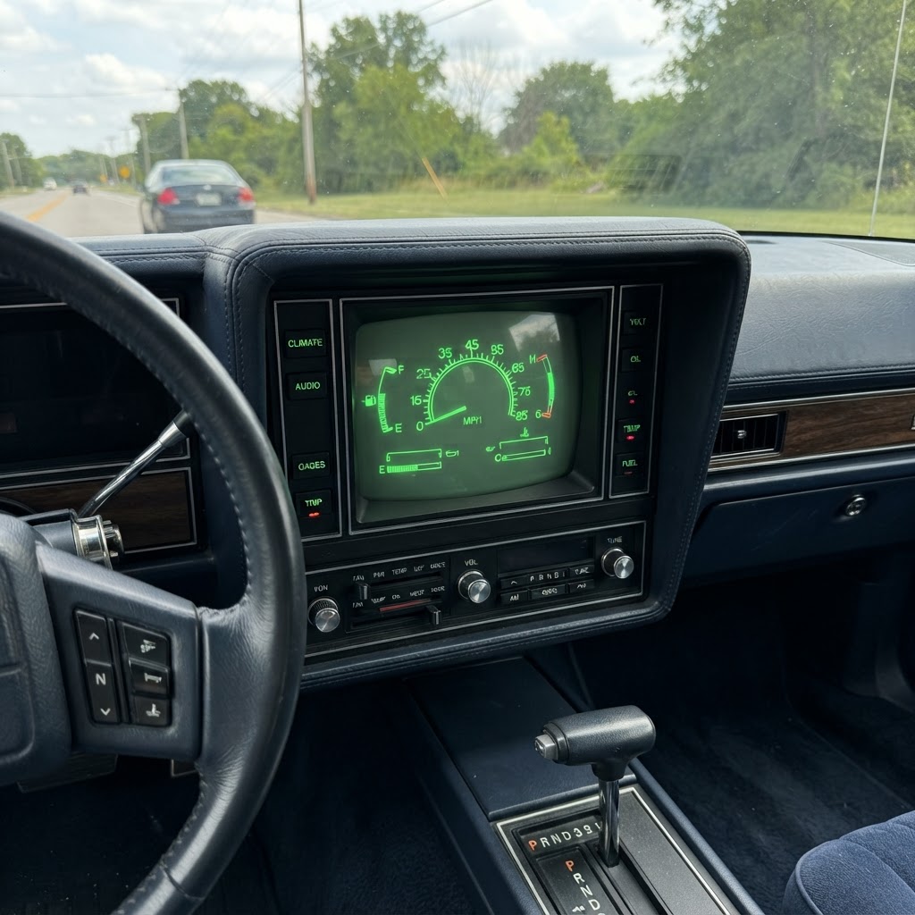Buick Riviera 1986: El visionario que introdujo la pantalla táctil hace 40 años
