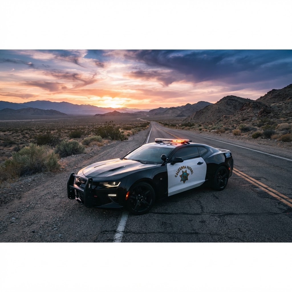 La Policía de California sorprende al estrenar un Chevrolet Camaro SS 1LE