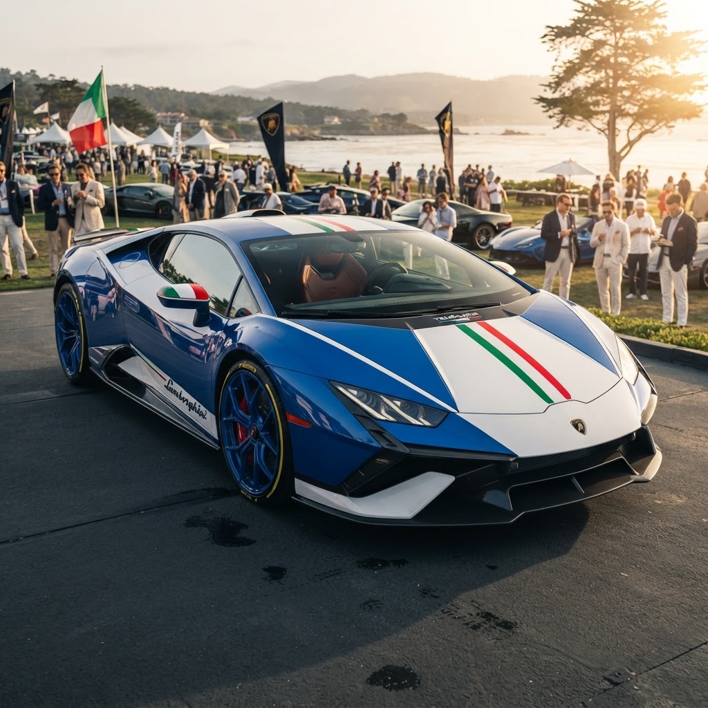 Lamborghini Temerario Tricolore: El orgullo italiano en la era híbrida