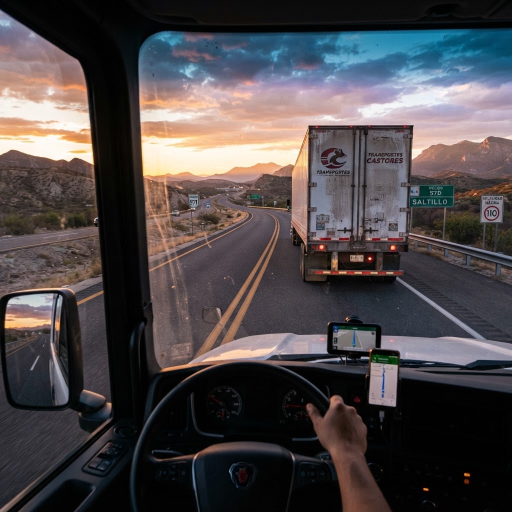 Direccionales de camiones en carretera: ¿Guía de cortesía o riesgo vial?