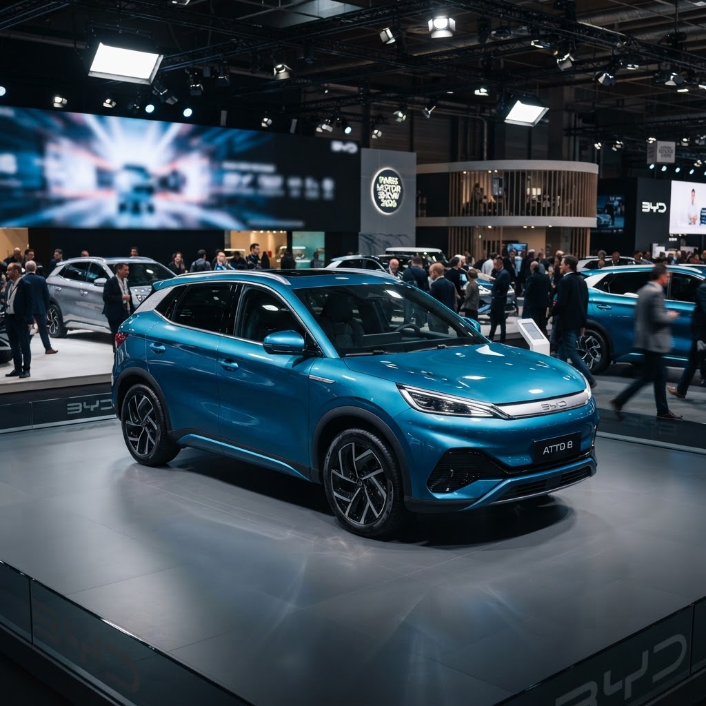 Salón de París 2026: El dominio tecnológico de BYD y Denza se hace presente