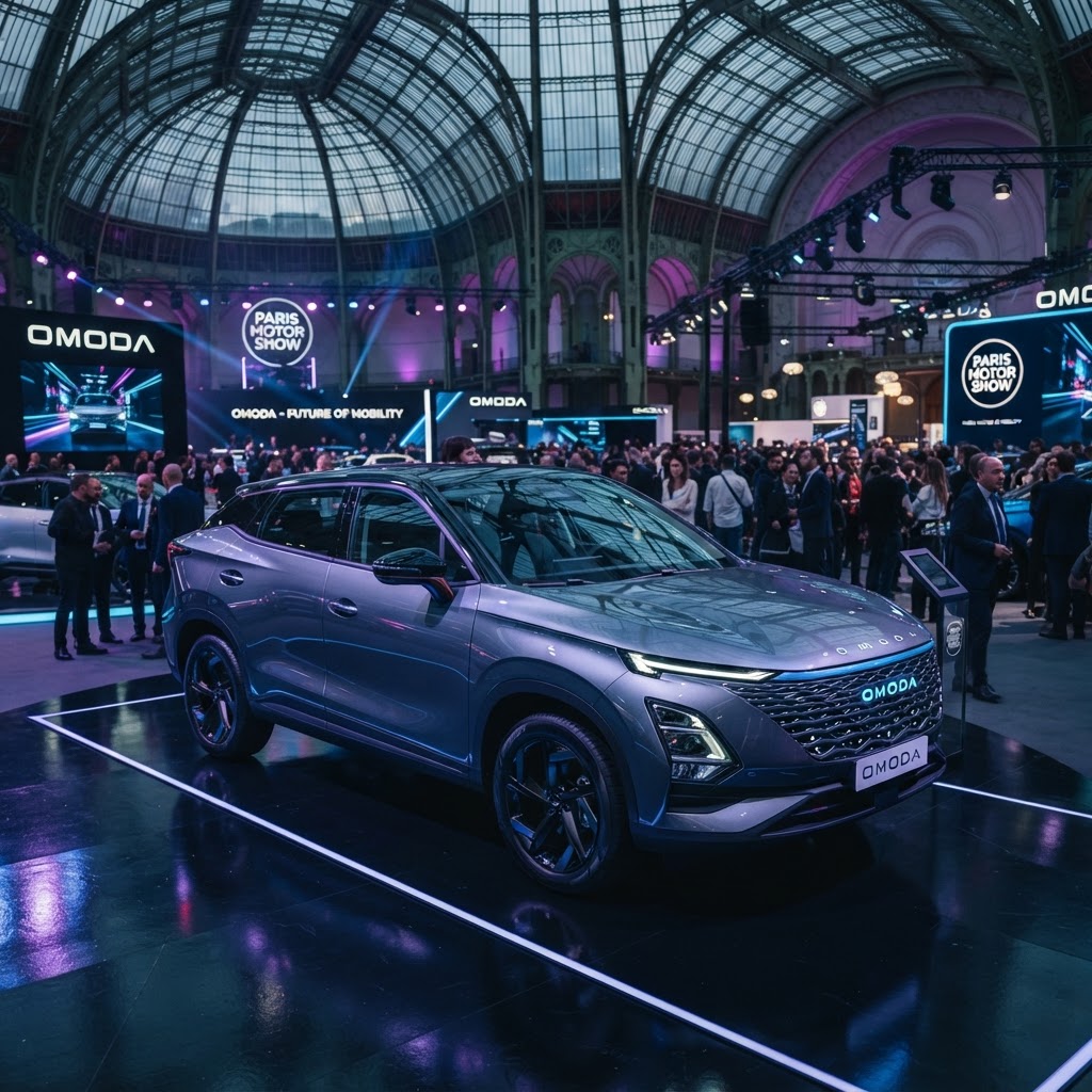 Omoda 4 debuta en el Salón de París 2026 marcando una era de diseño digital
