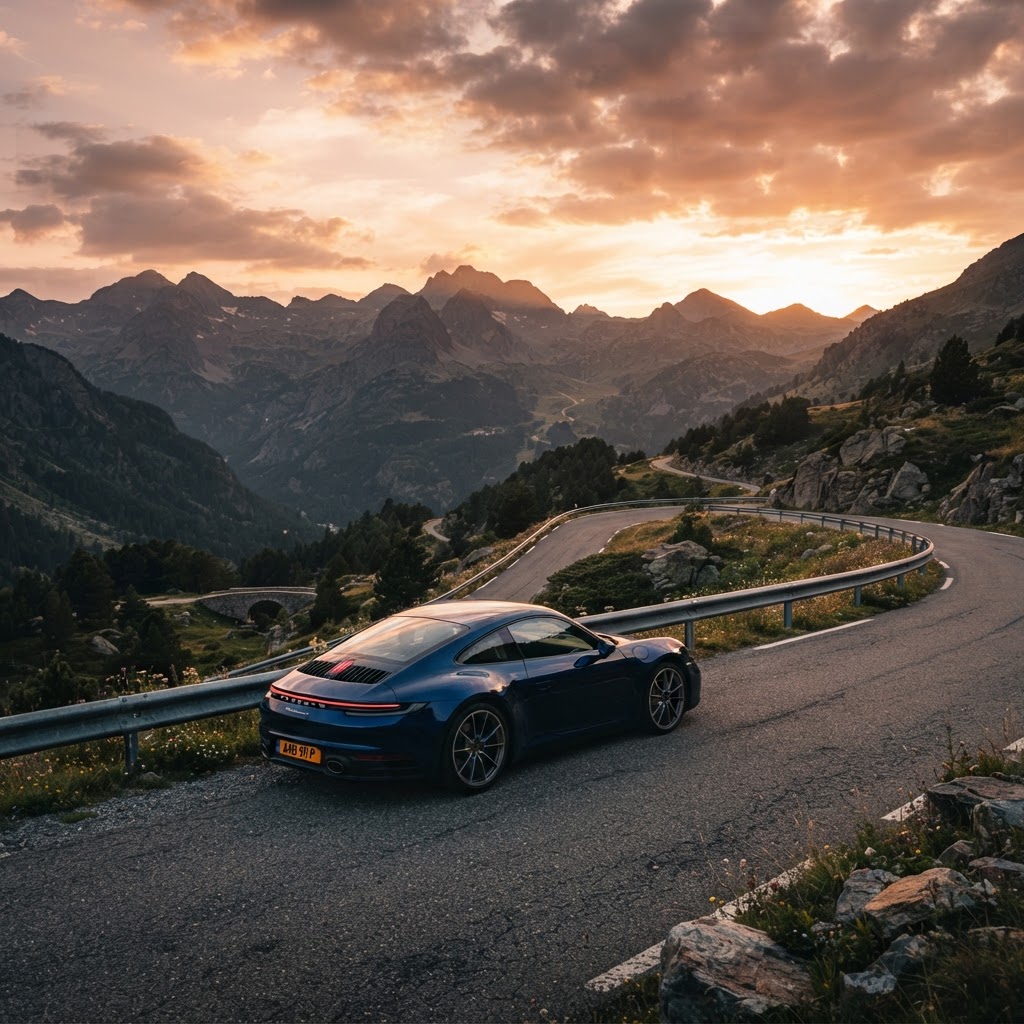 Nissan Versa vs Porsche 911: El curioso fenómeno automotriz en Andorra