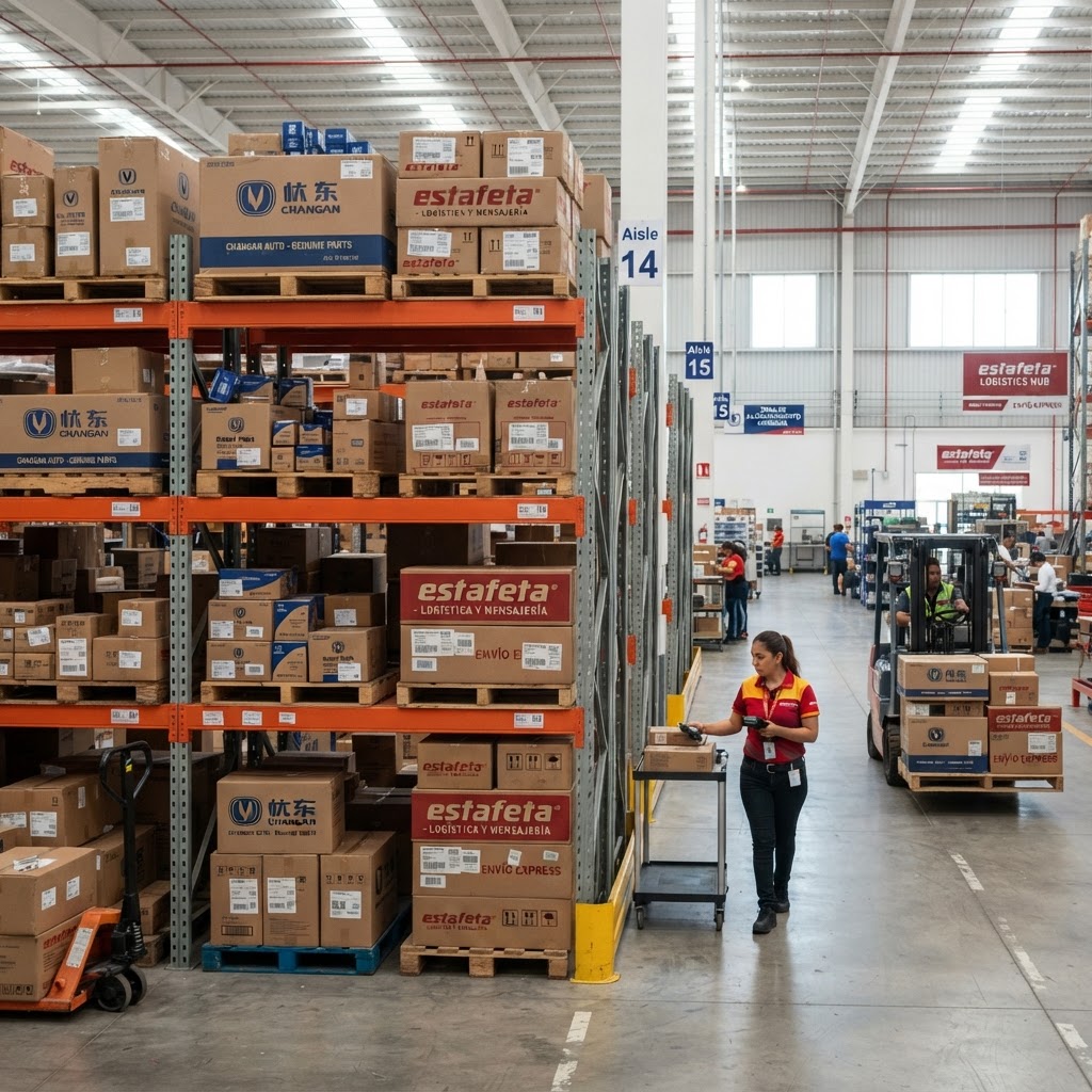 Changan y Estafeta: La estrategia logística para dominar el mercado mexicano