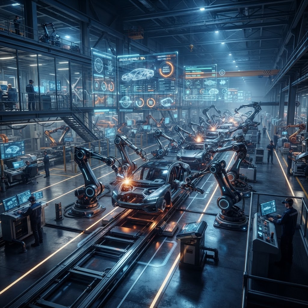 La Revolución de las Fábricas Inteligentes en la Industria Automotriz Mexicana