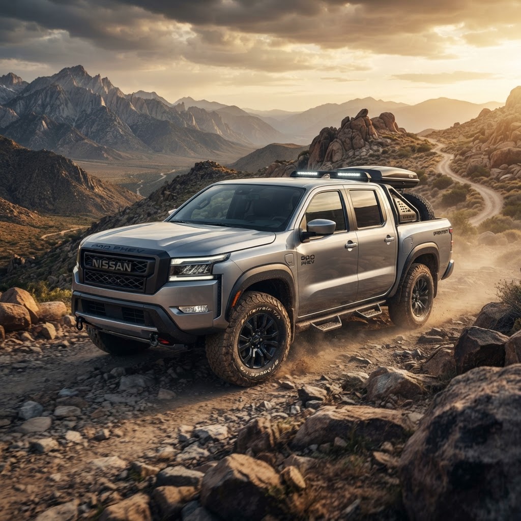 Nissan Frontier Pro PHEV 2027: Electrificación para el trabajo pesado