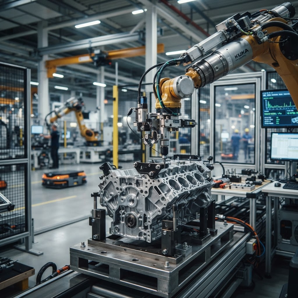 La revolución en ensamble automotriz: Mountz Torque y la automatización intelige