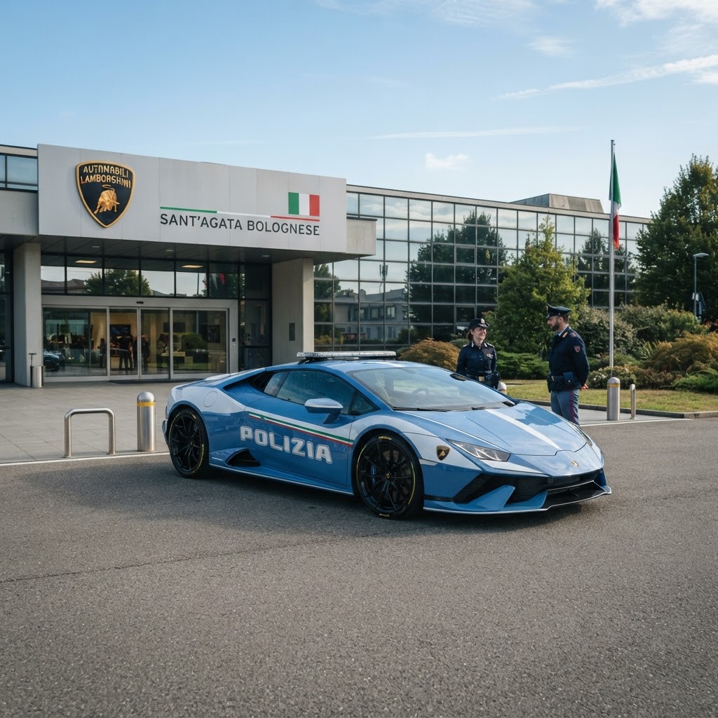 Lamborghini Temerario: La nueva joya patrullera de la policía italiana