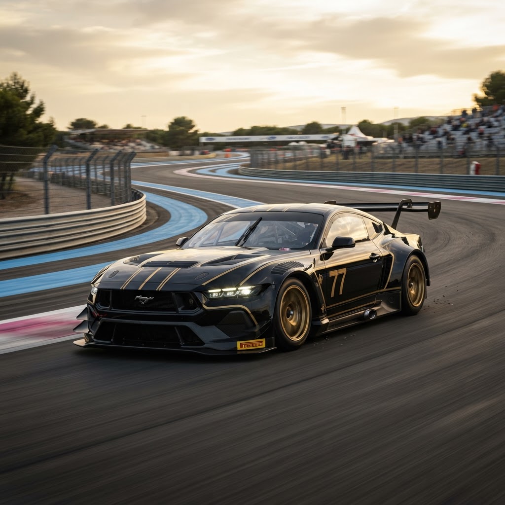 Mustang GT3 se transforma: el homenaje de Ford a su legado de 1901