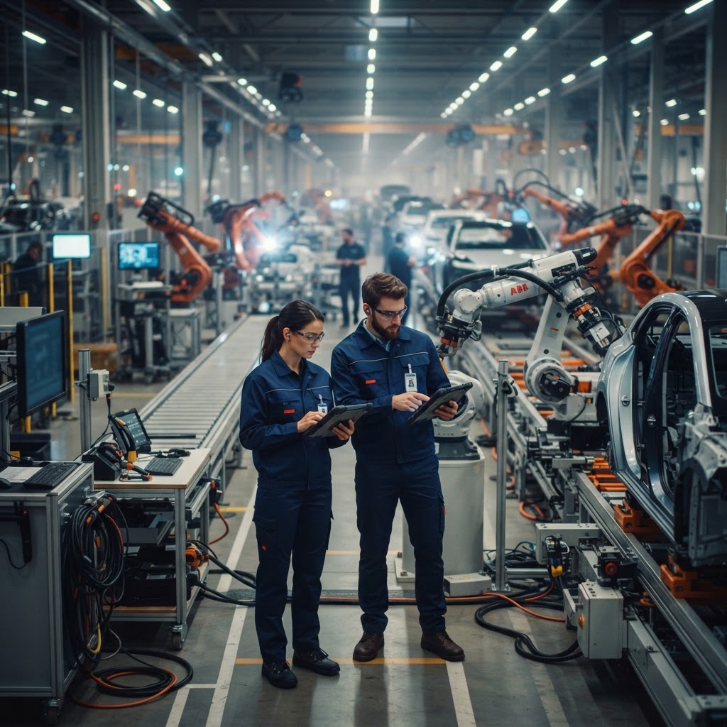 Capacitación automotriz sin paros: El reto de la planta moderna