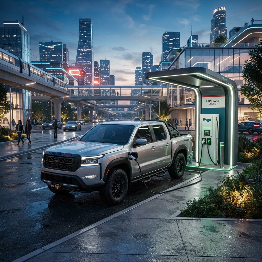 Nissan Frontier Pro PHEV 2027: La nueva era híbrida de la marca en México