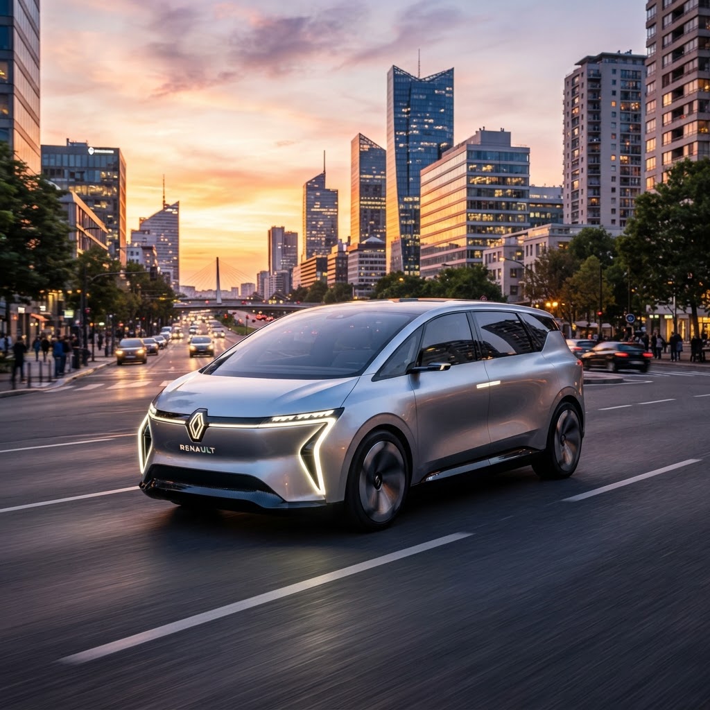 Renault E-Space Concept: El renacimiento eléctrico de un icono familiar