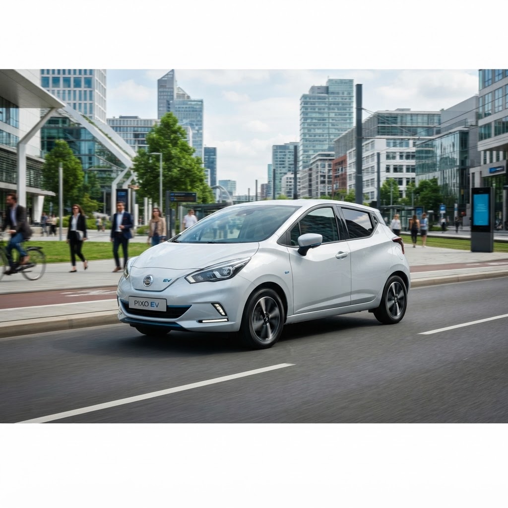 Nissan Pixo: El nuevo eléctrico urbano que México debería recibir pronto