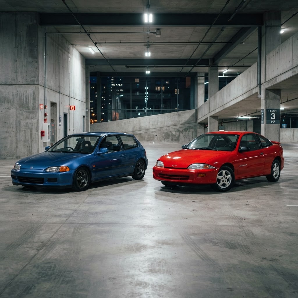 La Generación Z transforma los autos cotidianos de los 90 en piezas de colección