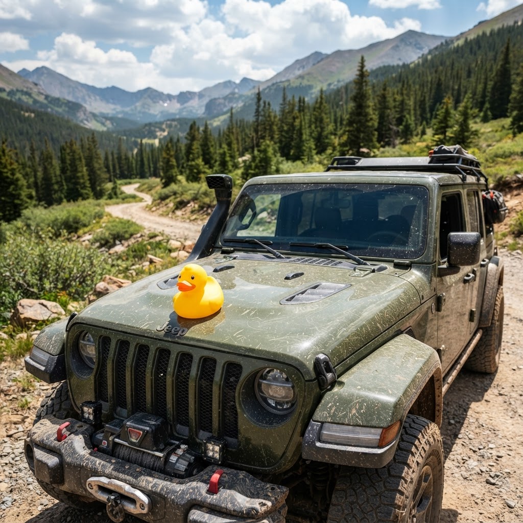 Jeep Ducking: La curiosa tradición de los patos de goma en tu camioneta
