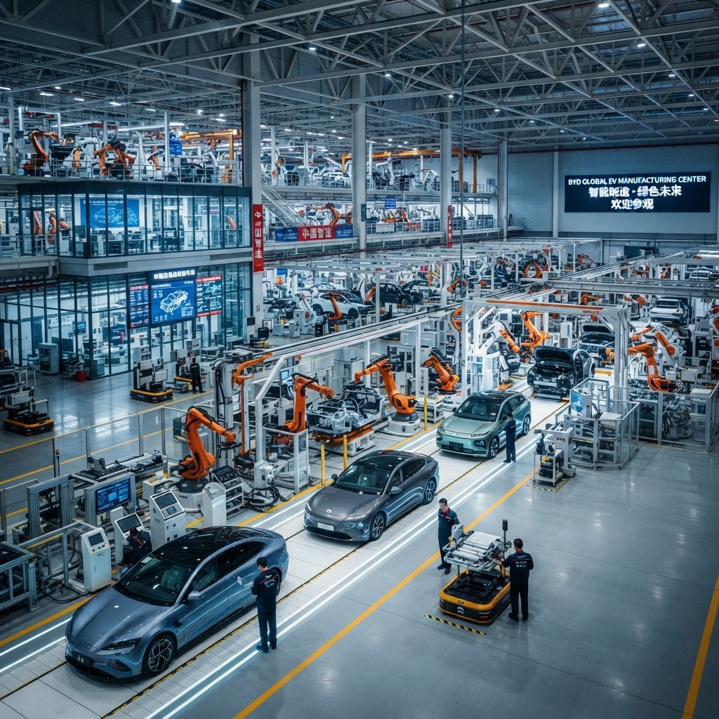 La crisis de sobreproducción: China satura el mercado global con autos nuevos