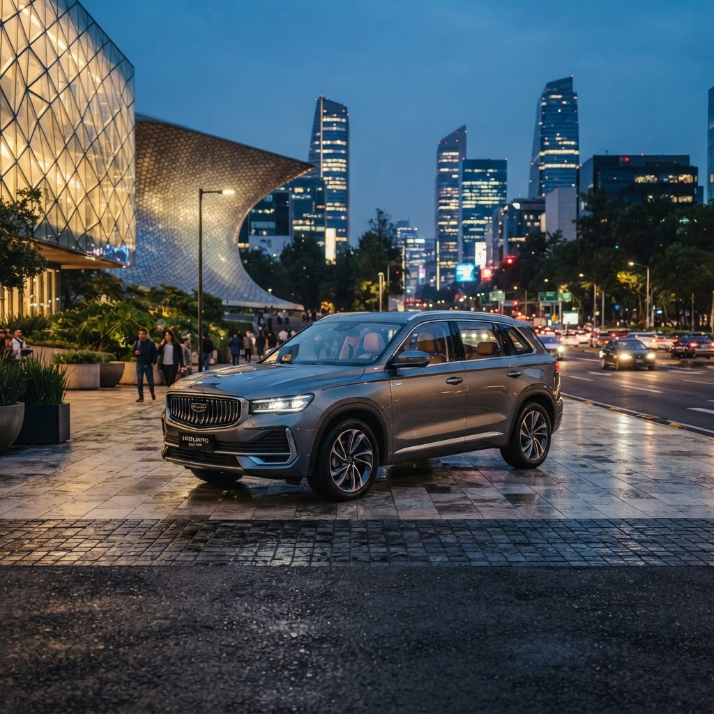 Geely Monjaro EM-i 2027: La SUV híbrida enchufable que llega a México