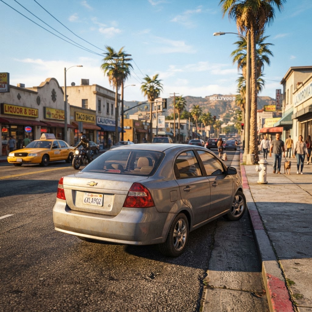 El Chevrolet Aveo que conquistó el caos digital de GTA V