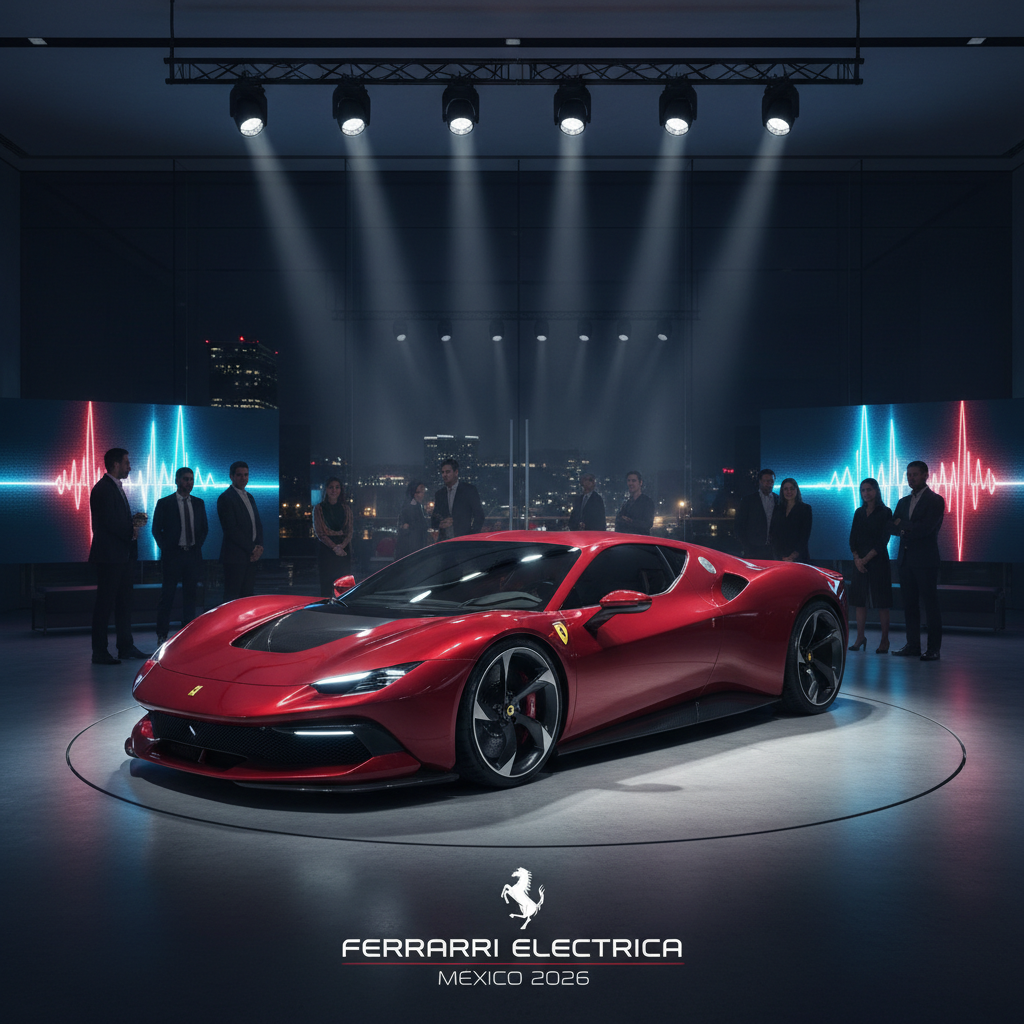 Ferrari Luce: El primer eléctrico de lujo ya en México